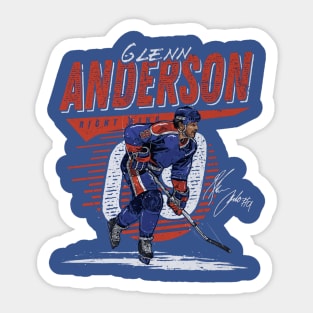 Glenn Anderson Edmonton Comet Sticker
